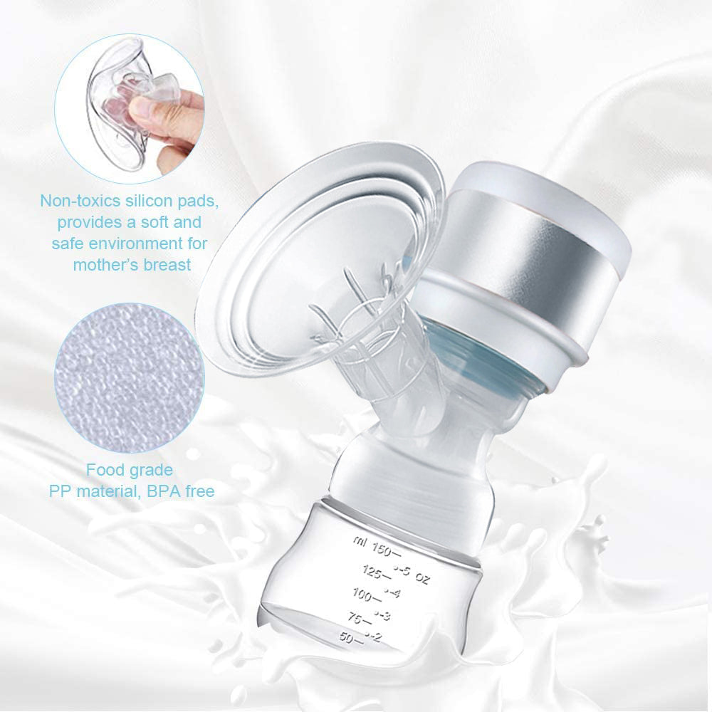 Rechargeable & Portable Electric Breast Pump | Milk Extractor Automatic Milker Comfort Breastfeeding - NextMamas