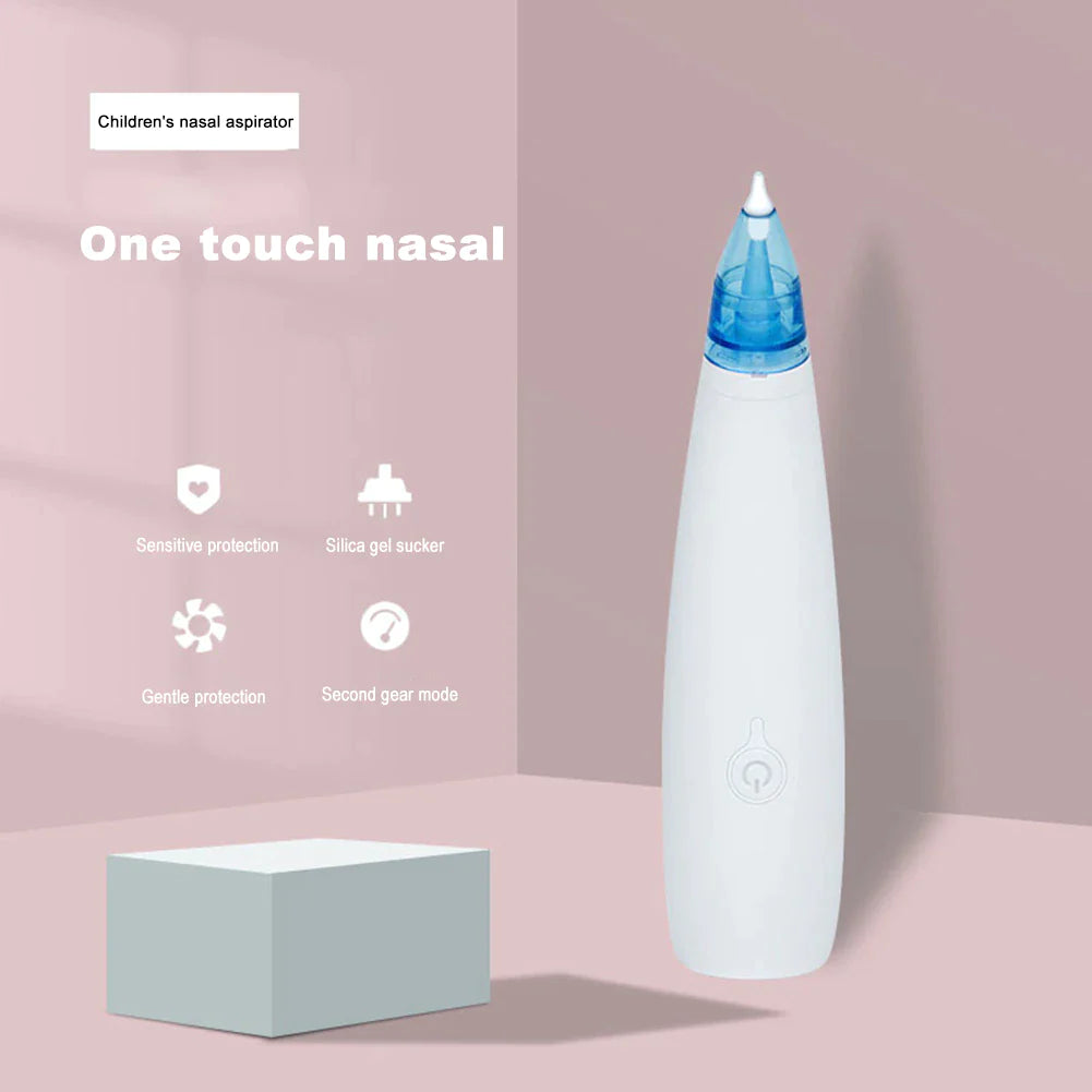 Baby Electric Nasal Aspirator | Safe Hygienic Nose Aspirator 5 Speed Adjustable. - NextMamas