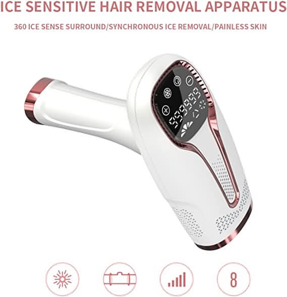 IPL Laser Hair Removal Device | Painless & Permanent Hair Removal & Touch Screen Function. - NextMamas