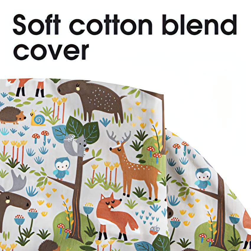 Nursing Pillow with Cover | Cotton Blend Fabric - NextMamas