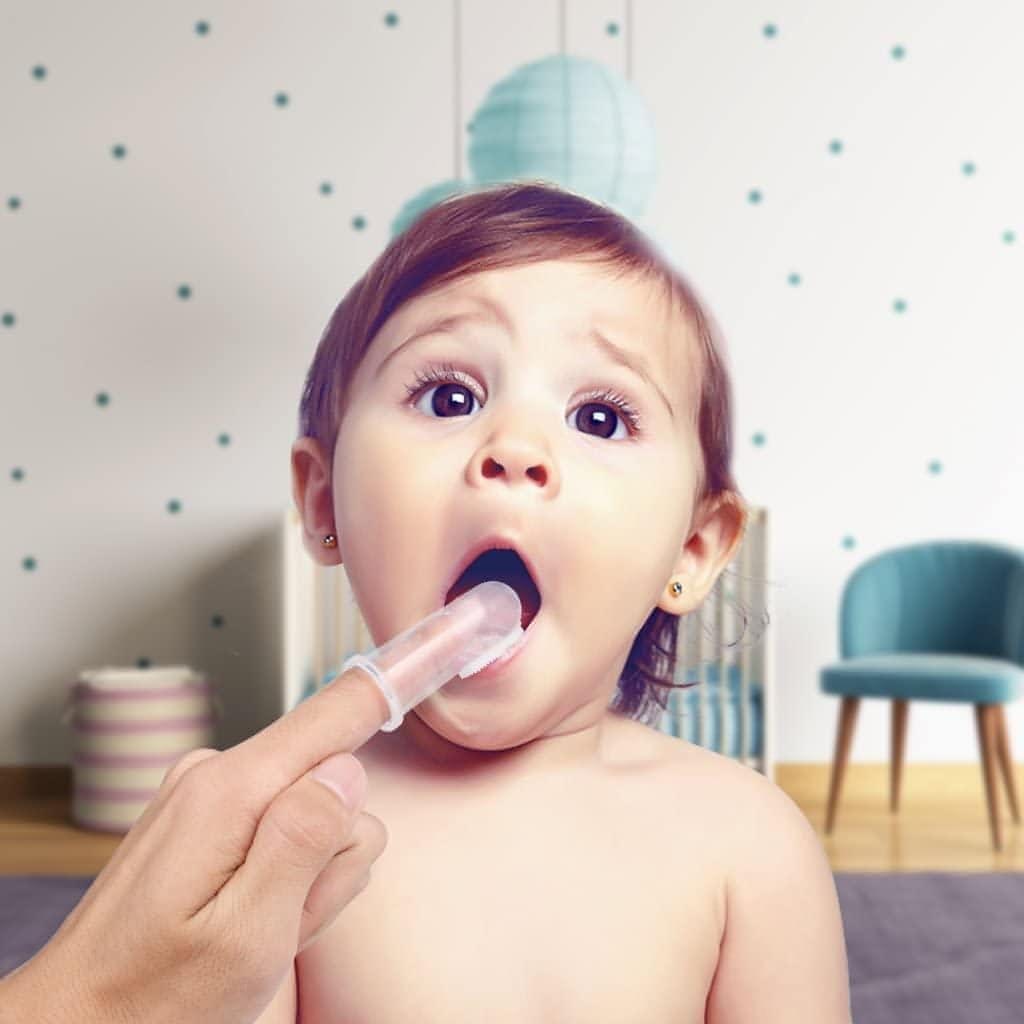Baby Finger Toothbrush | Easy Baby Toothbrushing & Dental Hygiene - NextMamas