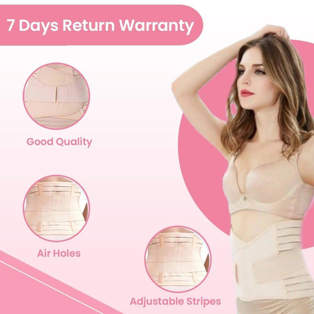 After Pregnancy & C Section Recovery Belt | Postpartum Belt for Belly Fat, Loose Skin, Lower Abdominal Body Shaping & Toning (Waist Belt) - NextMamas