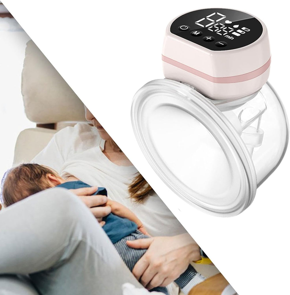 Electric Wearable Breast Pump | Rechargeable Hands-Free & Portable Breast Pump with 2 Modes 9 Levels. - NextMamas