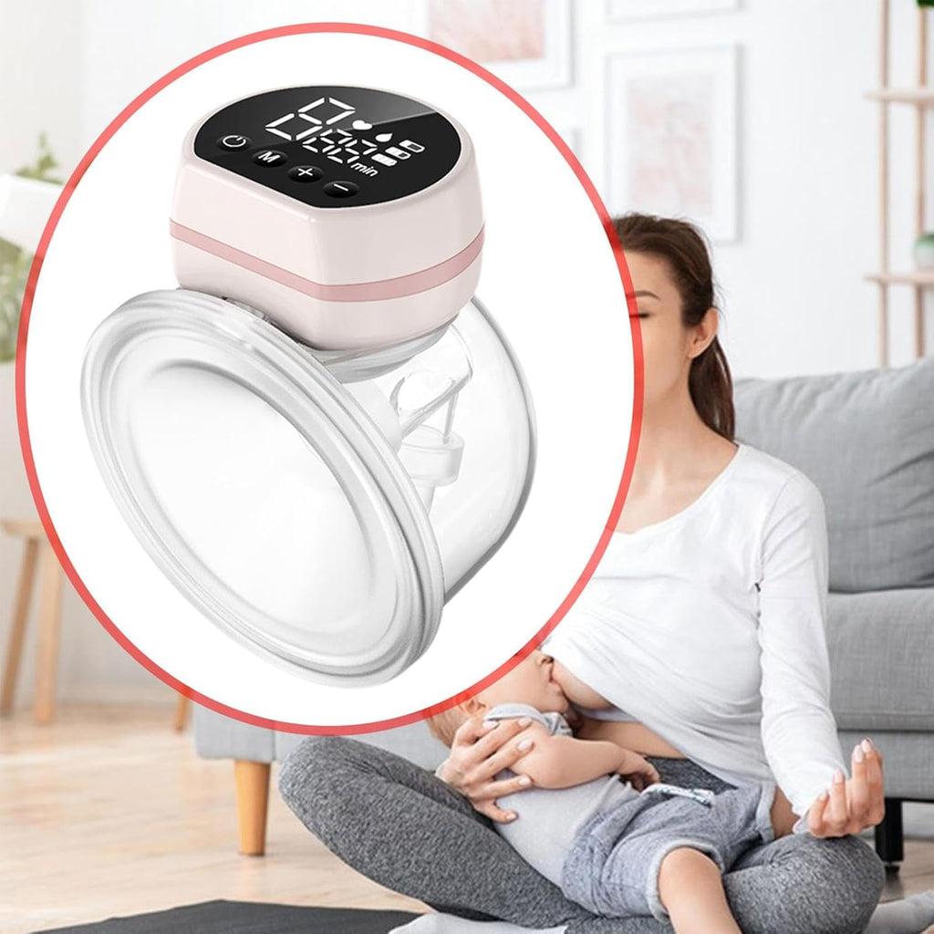 Electric Wearable Breast Pump | Rechargeable Hands-Free & Portable Breast Pump with 2 Modes 9 Levels. - NextMamas