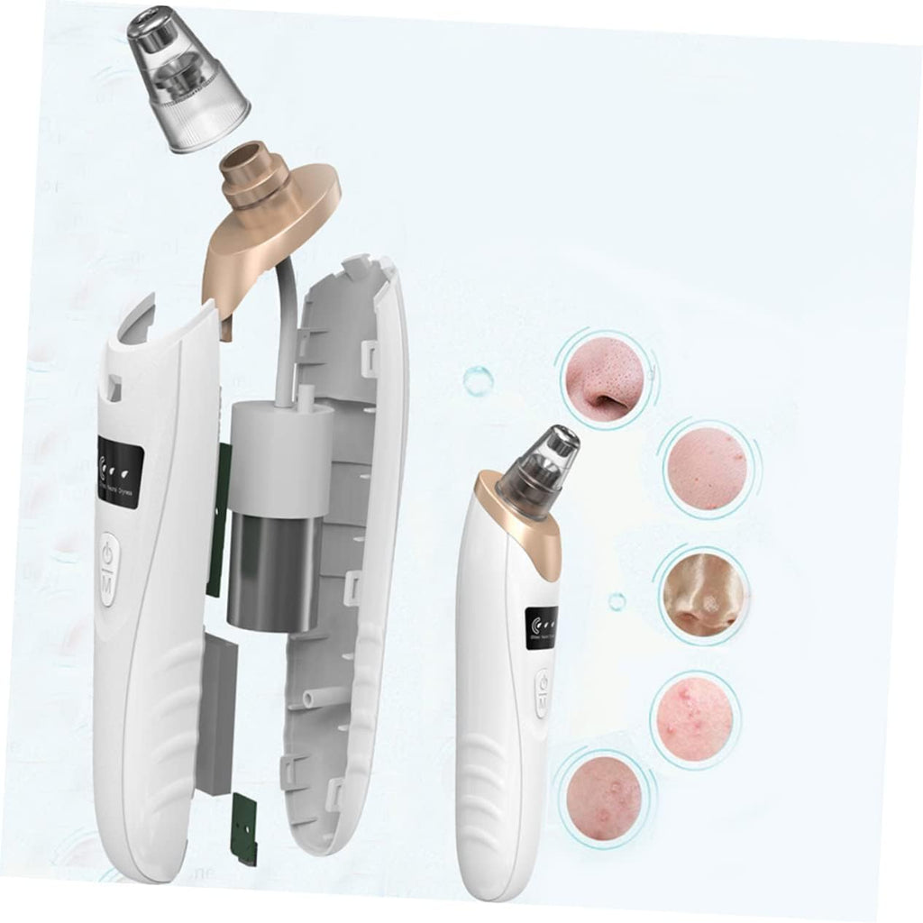 Electric Blackhead Remover Vacuum | Face Vacuum Pore Cleanser-5 Suction Probes - NextMamas