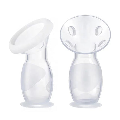 Silicone Manual Breast Pump Breastfeeding | Manual Breastmilk Pump and Storage Containers 2 in 1 - NextMamas