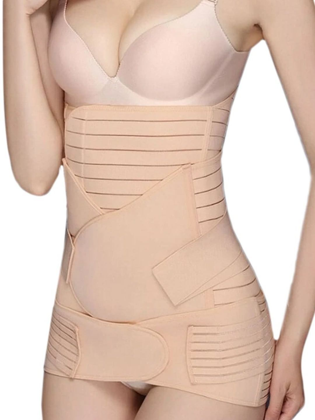 3 in 1 After Pregnancy & C Section Recovery Belly Support Body Shaper  Recovery Belt - NextMamas