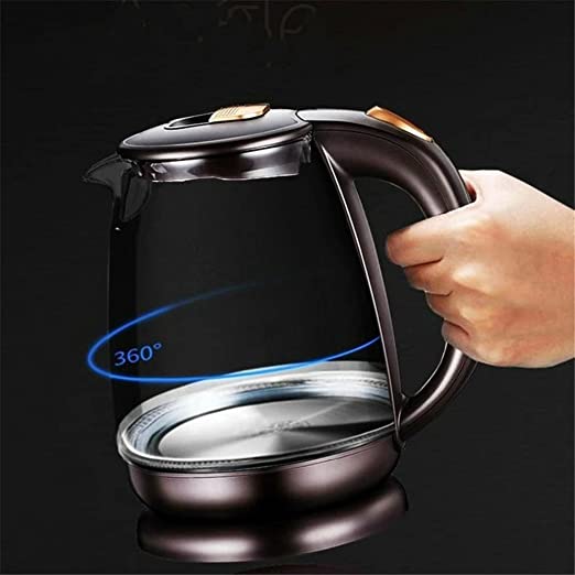 Portable Glass Electric Kettle | Intelligent Temperature Control to Prevent Overheating. - NextMamas