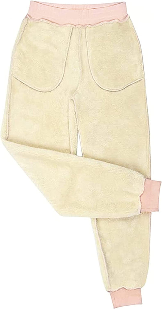 Comfy Womens Fleece Lined Joggers | Fleece Pants for Winters - NextMamas