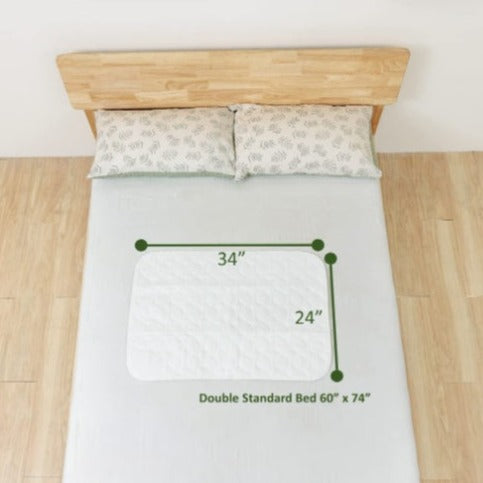Waterproof Washable Ultra Absorbent Pee Pads | Heavy Duty Mattress Protection for Elderly Seniors, Kids, Pets (24" X 34" iNCHES) - NextMamas