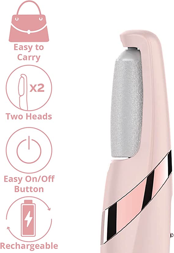 Rechargeable Foot Grinder- Callus Remover | For Pedi, Rechargeable Dry Skin Remover For Smoother Feet. - NextMamas