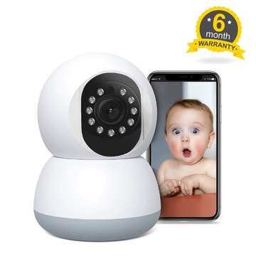 Baby Monitor with Camera and Audio | 3MP Night Vision Motion and Sound Detection 2.4G WiFi Home - NextMamas