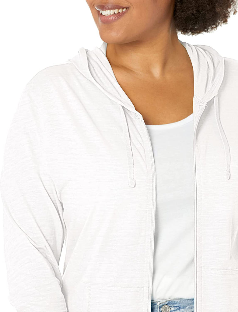 Women’s Slub Knit Hoodie | Women’s Zip-Front Hoodie. - NextMamas