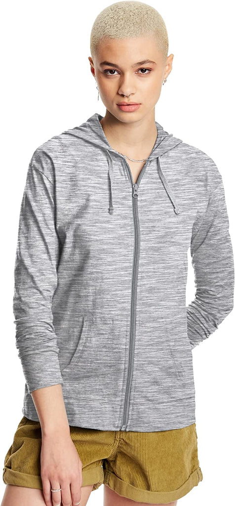 Women’s Slub Knit Hoodie | Women’s Zip-Front Hoodie. - NextMamas