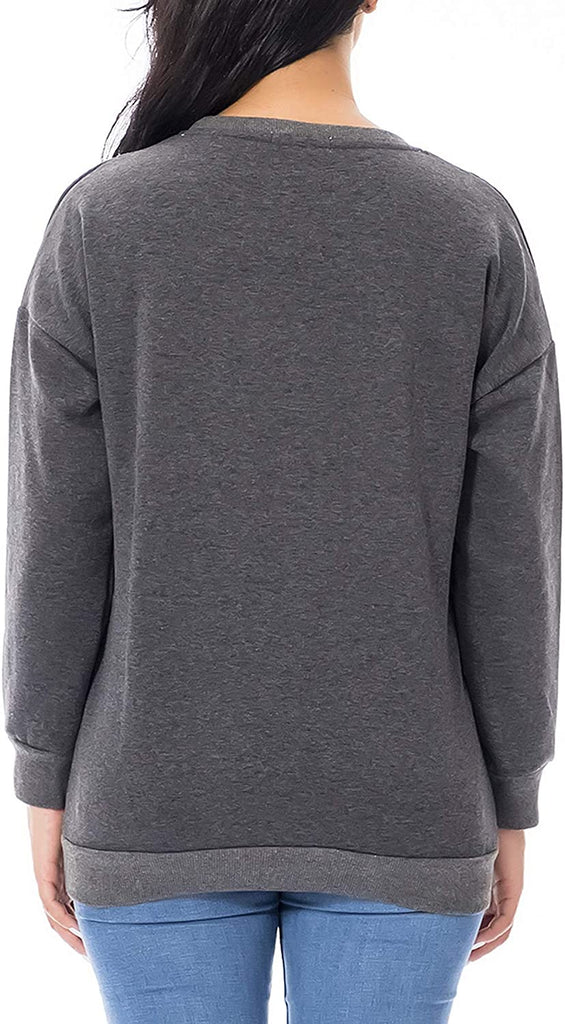 Maternity Nursing Fleece, Sweatshirt | Long Sleeve Breastfeeding Top. - NextMamas