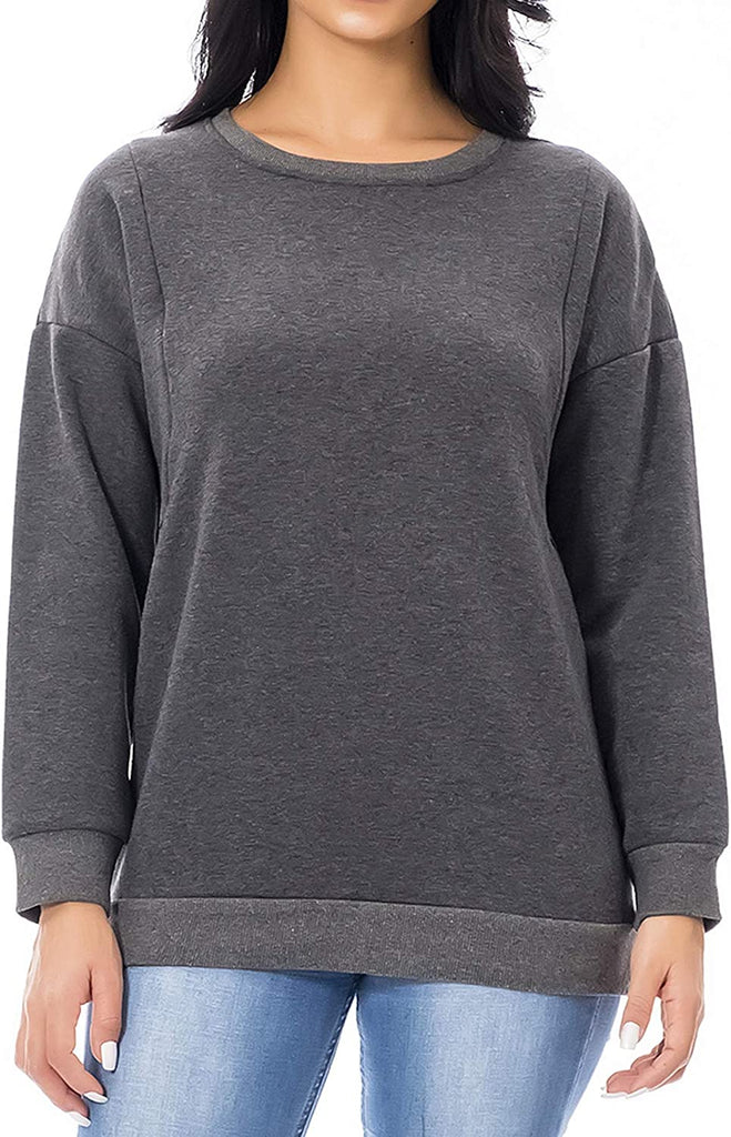 Maternity Nursing Fleece, Sweatshirt | Long Sleeve Breastfeeding Top. - NextMamas