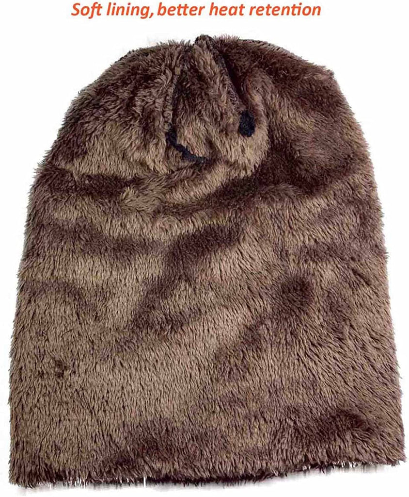 Womens Slouchy Beanie Winter Hat Knit Warm Outdoor Cap. - NextMamas