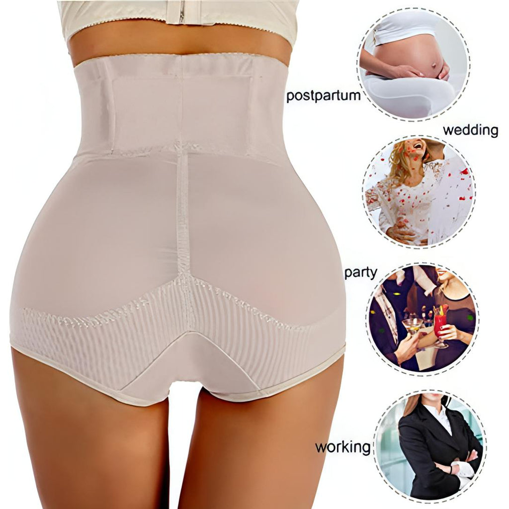 Women Hips Lifter Shapewear | Hi-Waist Double Tummy Control Panty. - NextMamas