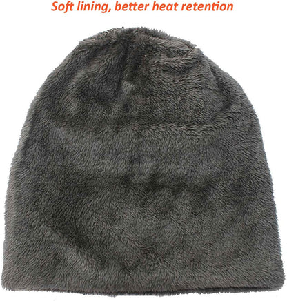 Womens Slouchy Beanie Winter Hat Knit Warm Outdoor Cap. - NextMamas