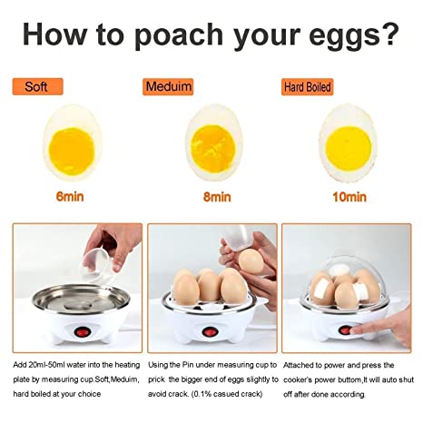 Electronic Egg Boiler | Electric Automatic 7 Egg - NextMamas