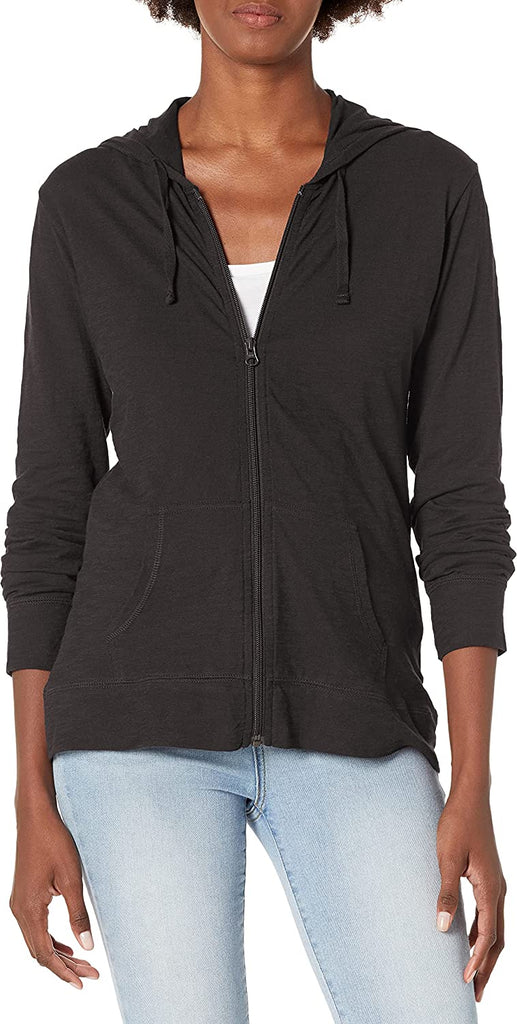 Women’s Slub Knit Hoodie | Women’s Zip-Front Hoodie. - NextMamas