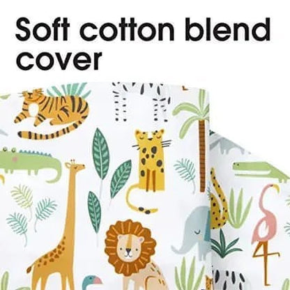 Nursing Pillow with Cover | Cotton Blend Fabric - NextMamas