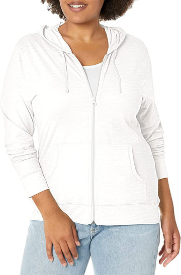 Women’s Slub Knit Hoodie | Women’s Zip-Front Hoodie. - NextMamas