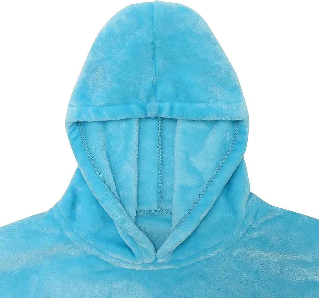 Oversized Hoodie For Adults & Kids  |  Microfiber & Sherpa Wearable Blanket. - NextMamas