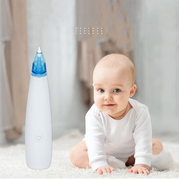 Baby Electric Nasal Aspirator | Safe Hygienic Nose Aspirator 5 Speed Adjustable. - NextMamas