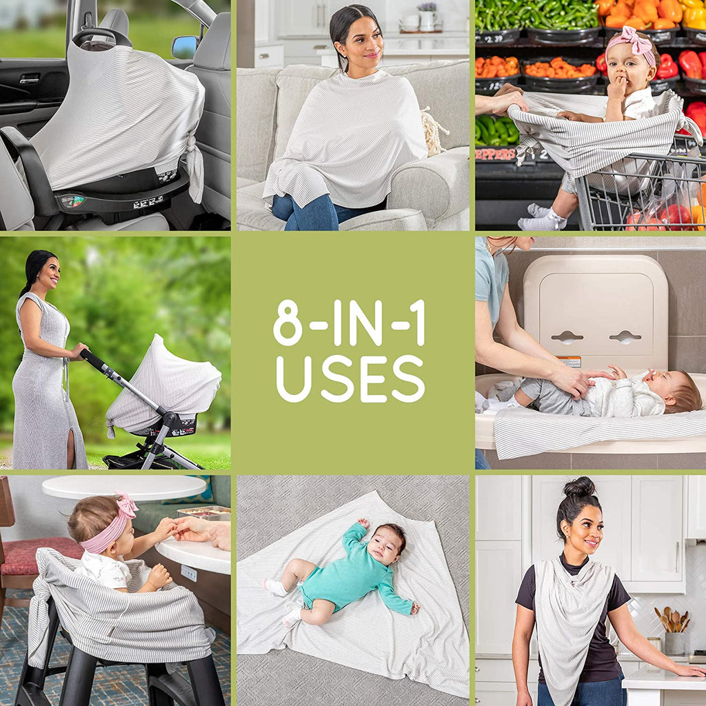 Nursing Cover for Breastfeeding - 360 Degree Privacy. - NextMamas