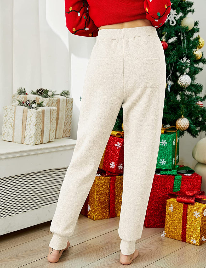 Comfy Womens Fleece Lined Joggers | Fleece Pants for Winters - NextMamas