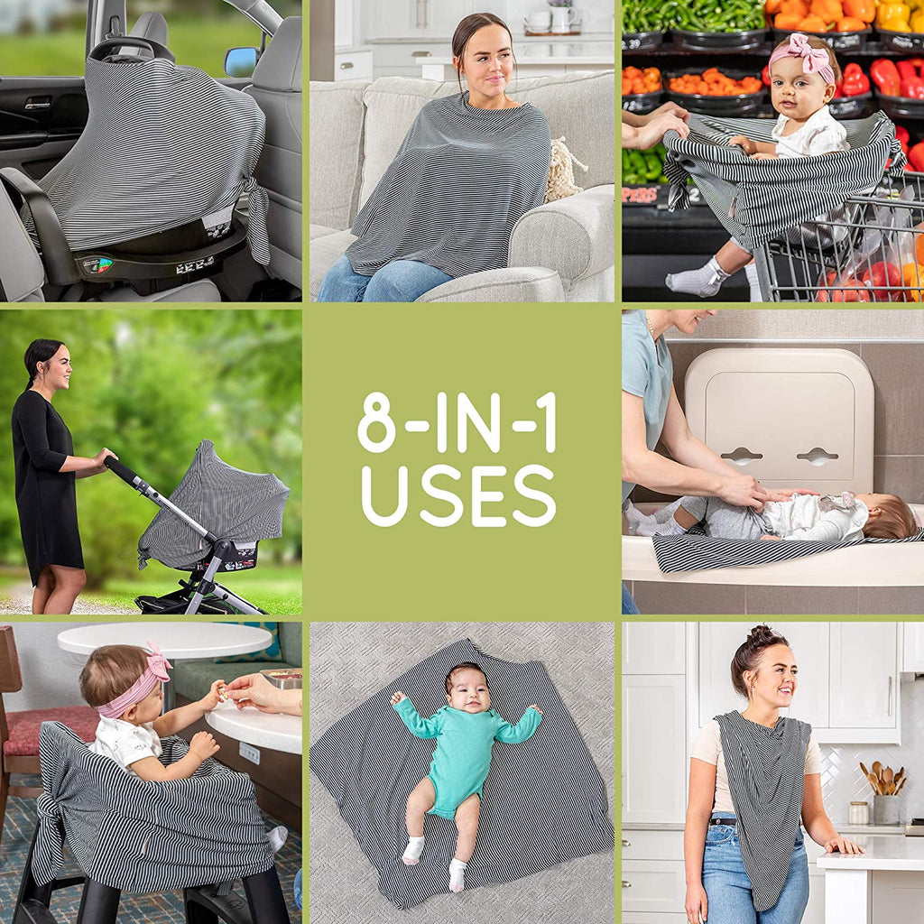 Nursing Cover for Breastfeeding - 360 Degree Privacy. - NextMamas