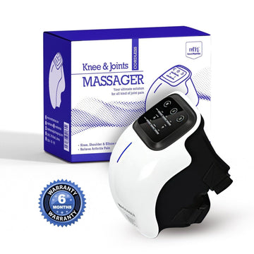 Cordless Knee Massager | Powerful Infrared Heat and Vibration Knee Pain Relief for Swelling Stiff Joints. - NextMamas