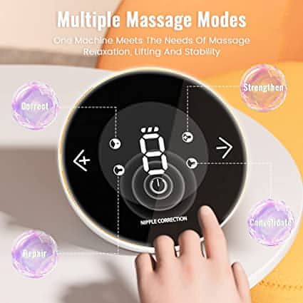 Electric Nipple Corrector for Flat or Inverted Nipples | Portable & Rechargeable Nipple Puller Pump. - NextMamas