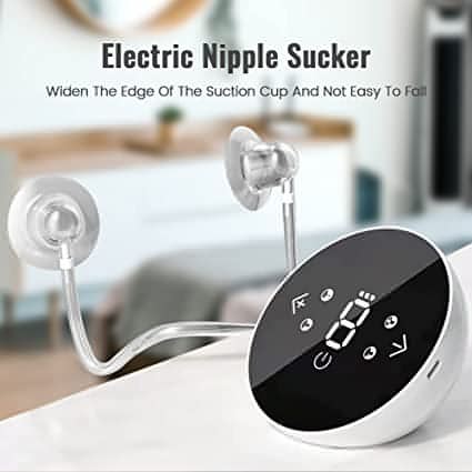 Electric Nipple Corrector for Flat or Inverted Nipples | Portable & Rechargeable Nipple Puller Pump. - NextMamas