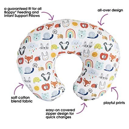 Nursing Pillow with Cover | Cotton Blend Fabric - NextMamas