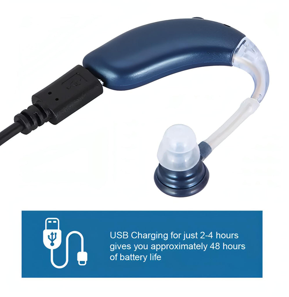 Rechargeable Hearing Aid | With Noise Cancelling & Hearing Devices Assist. - NextMamas
