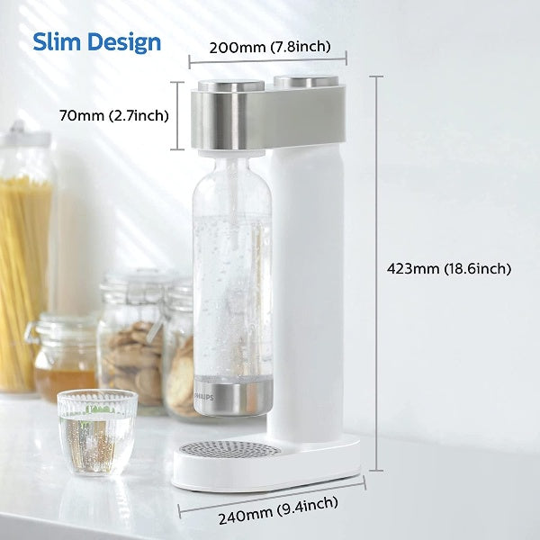 Sparkling Soda Water Maker | Soda Maker with Water Bottle and CO2 Cylinder. - NextMamas