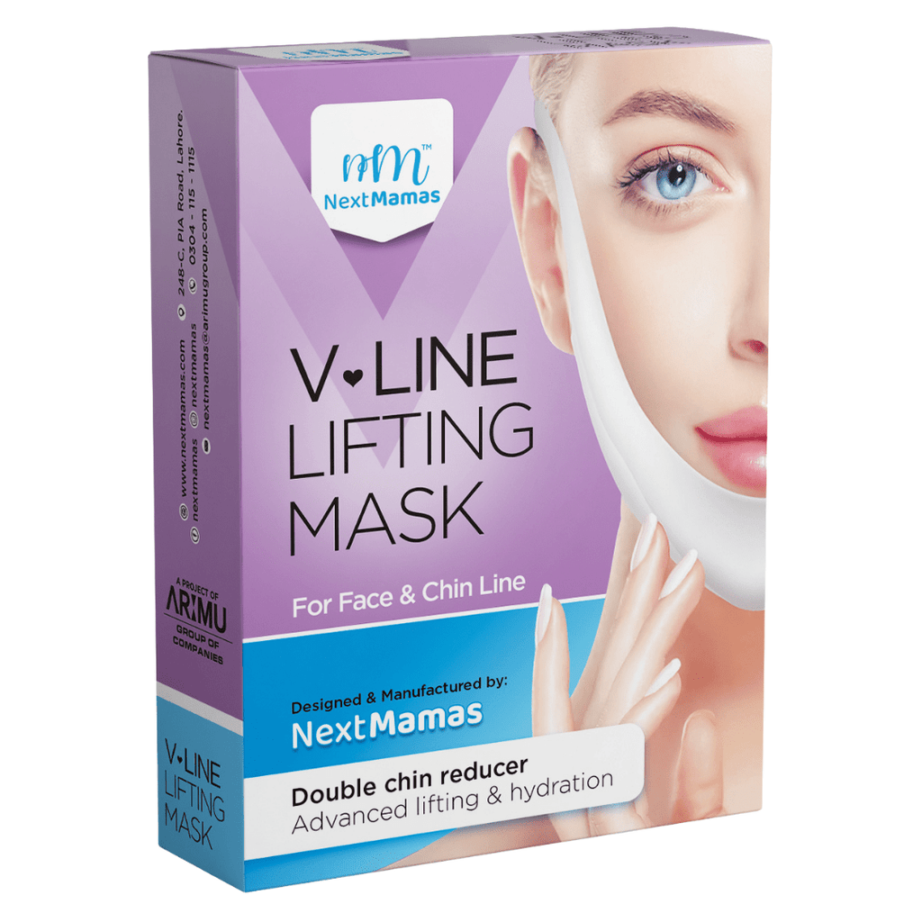 V Shaped Slimming Face Mask Double Chin Reducer | V line Lifting Mask Face Slimming. - NextMamas