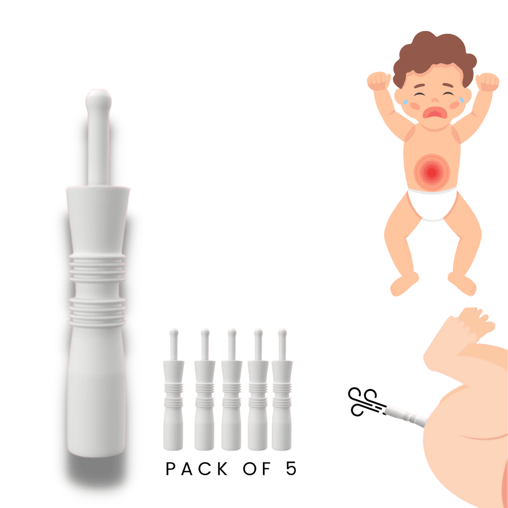 5 Pcs Gas and Colic Reliever for Babies | Baby Gas Colic Passer | Natural Solution for Baby Colic and Gas Relief - NextMamas