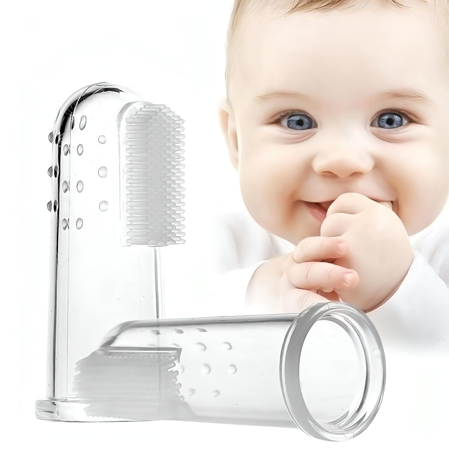 Baby Finger Toothbrush | Easy Baby Toothbrushing &amp; Dental Hygiene - NextMamas