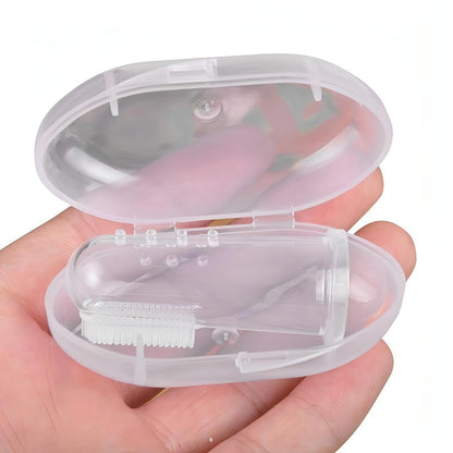 Baby Finger Toothbrush | Easy Baby Toothbrushing &amp; Dental Hygiene - NextMamas