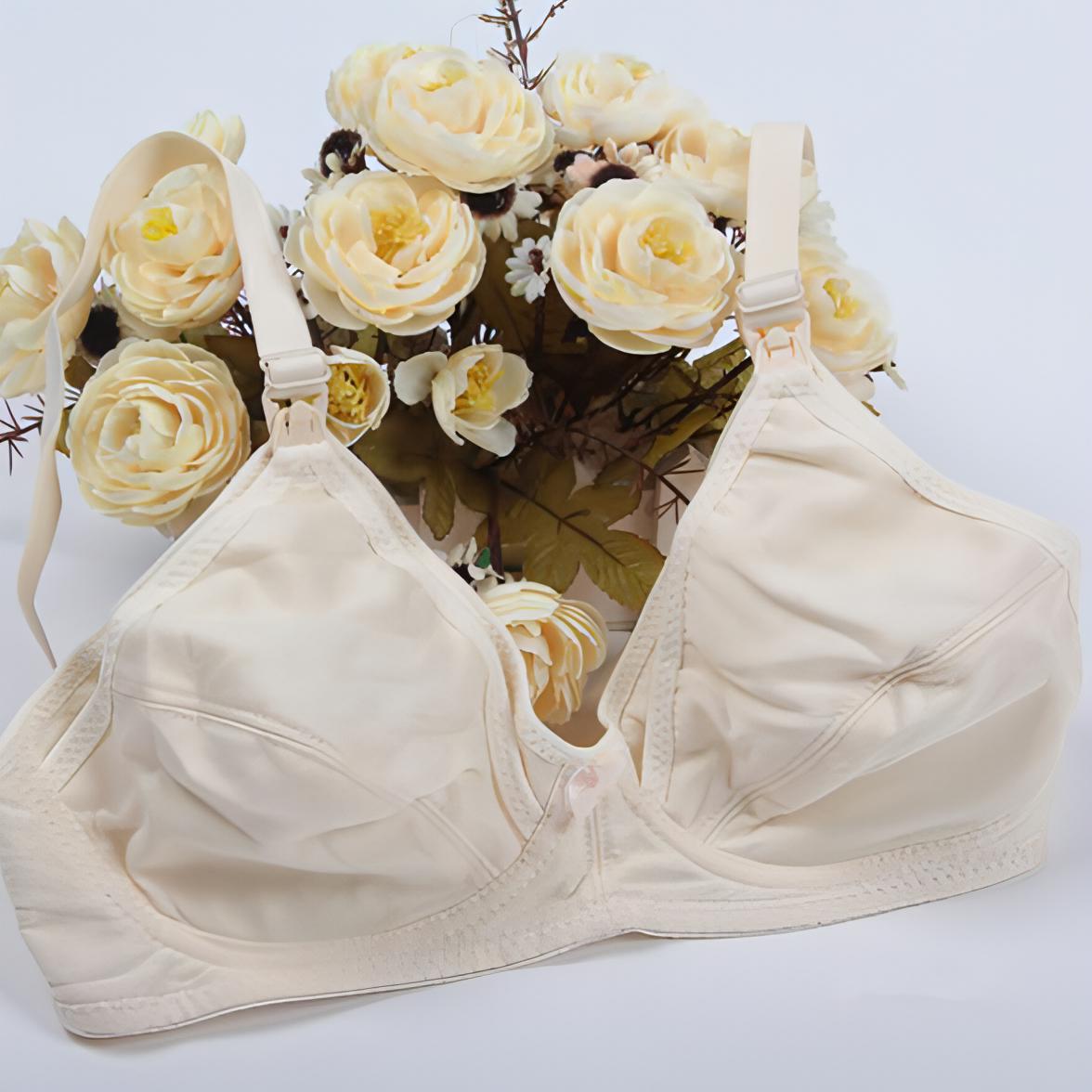 Breastfeeding and Nursing Bra | Front Open Easy Breastfeeding Bra &amp; Feeding Bra | Best for Cup Size A &amp; B(Hook) - NextMamas