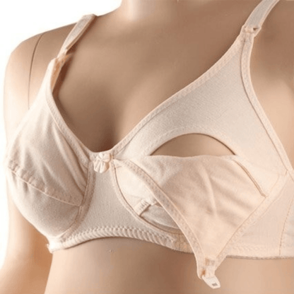 Breastfeeding and Nursing Bra | Front Open Easy Breastfeeding Bra &amp; Feeding Bra | Best for Cup Size A &amp; B(Hook) - NextMamas
