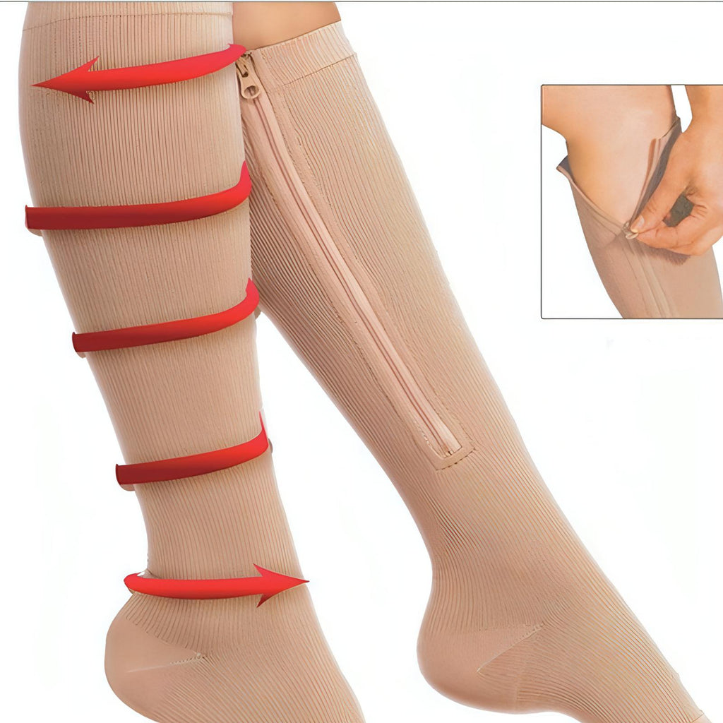 Compression Socks Stocking | For Pregnancy Leg Swelling, Leg Edema, Leg Pain, Varicose Vein, Surgery & DVT - NextMamas