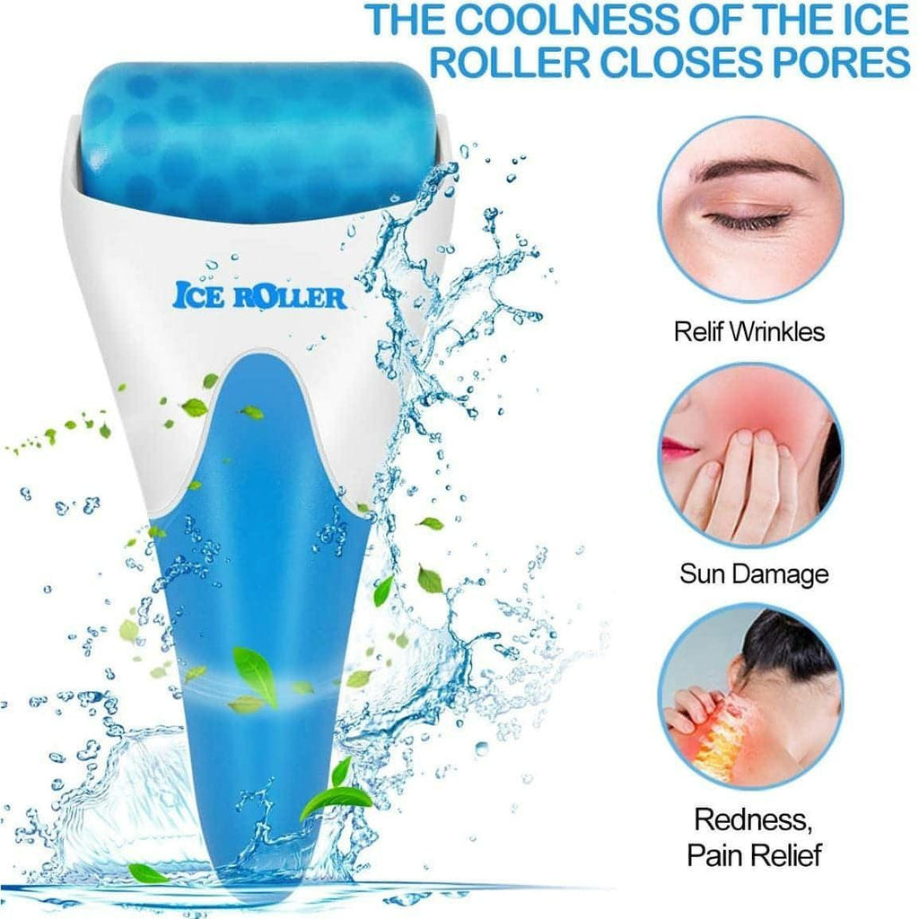 Ice Roller for Face and Eyes  | Cold Facial Ice Roller Massager for Eye Puffiness - NextMamas