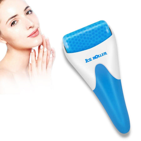 ESARORA Ice Roller for Face & Eye, Puffiness, Migraine, Pain Relief and  Minor Injury, Skin Care Products BLUE 