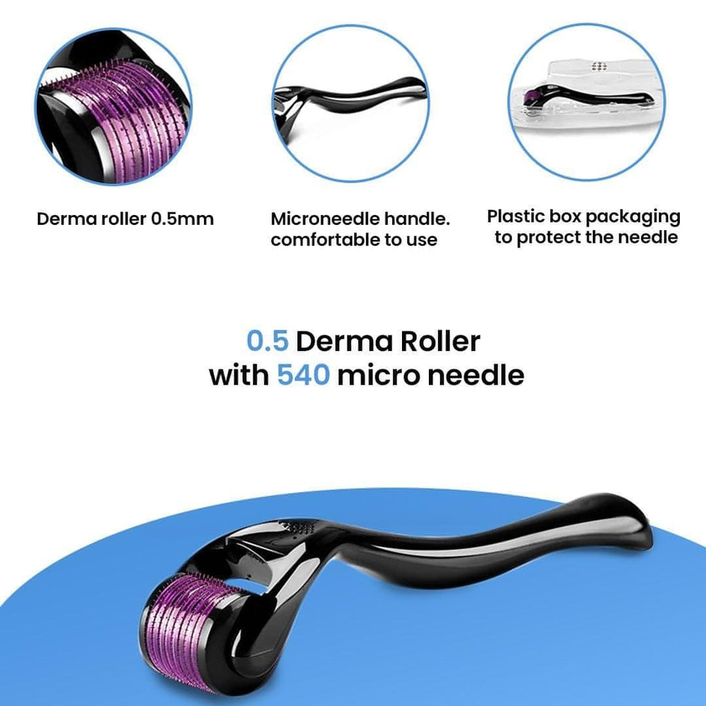 Micro Needles Derma Roller | For Face Lift, Stretch Marks, Glowing Skin & Scar Treatment - NextMamas