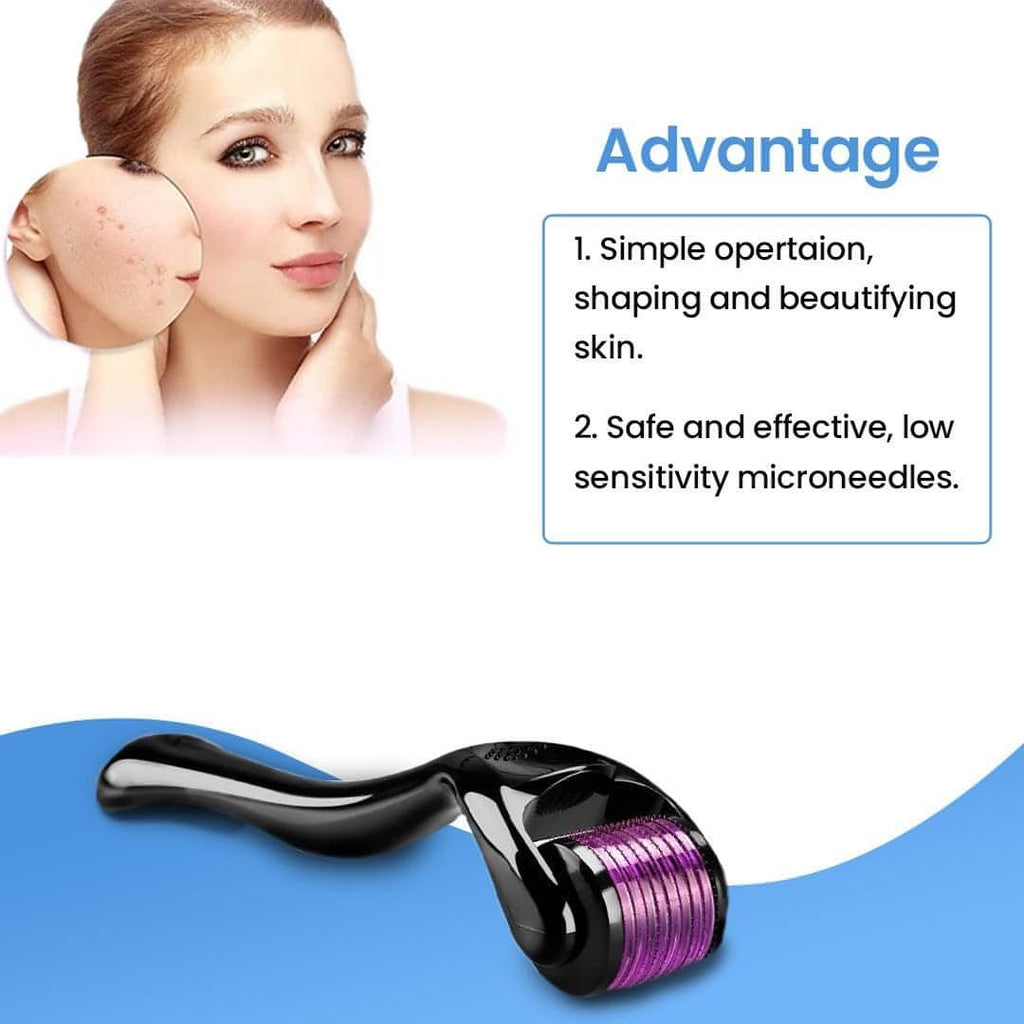 Micro Needles Derma Roller | For Face Lift, Stretch Marks, Glowing Skin & Scar Treatment - NextMamas