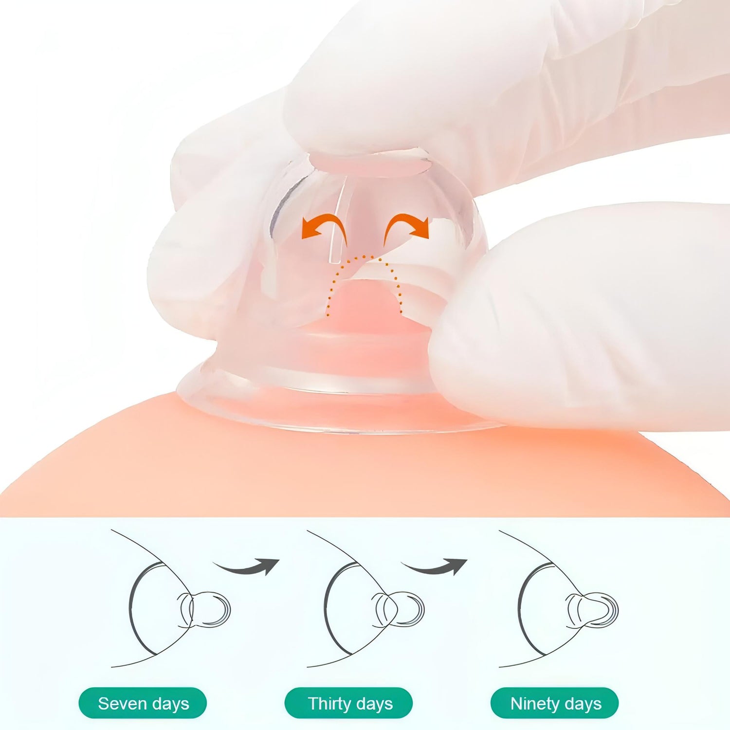 Nipple Puller For Breastfeeding | Nipple Corrector for Inverted and Flat Nipples - NextMamas